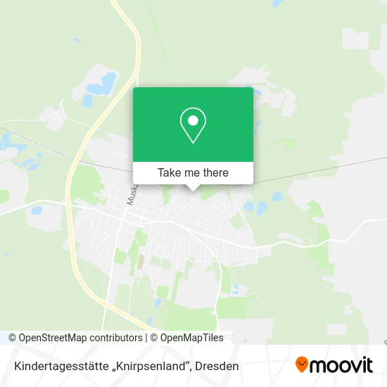 Карта Kindertagesstätte „Knirpsenland“