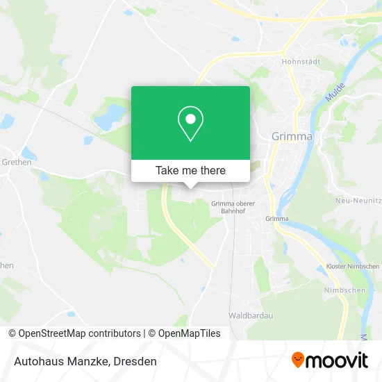 Карта Autohaus Manzke