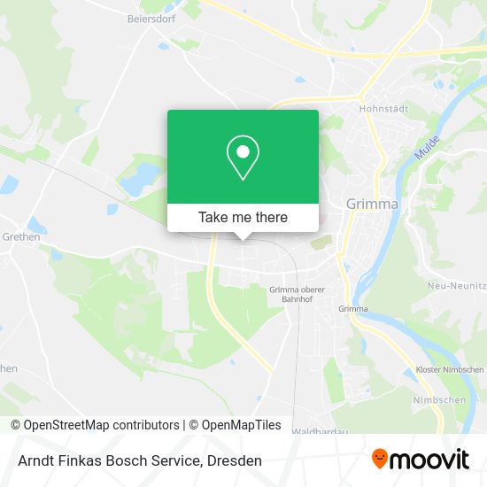 Карта Arndt Finkas Bosch Service