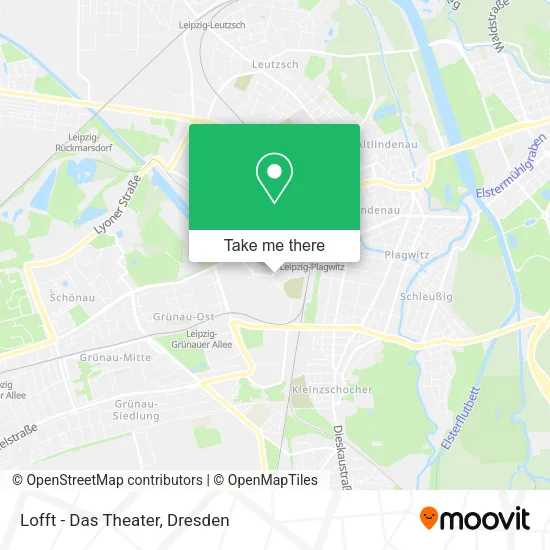 Карта Lofft - Das Theater