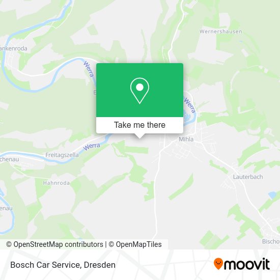 Карта Bosch Car Service