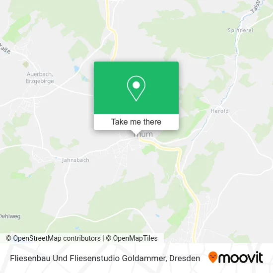 Карта Fliesenbau Und Fliesenstudio Goldammer