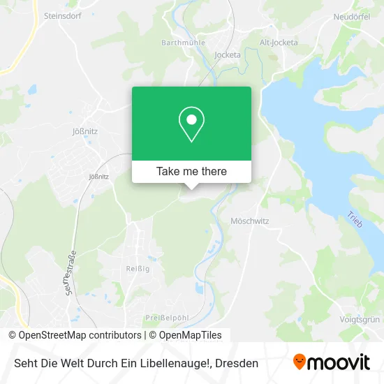 Карта Seht Die Welt Durch Ein Libellenauge!