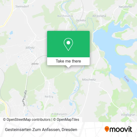 Карта Gesteinsarten Zum Anfassen