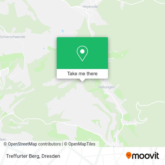 Карта Treffurter Berg