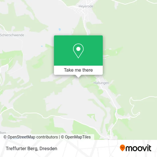 Карта Treffurter Berg