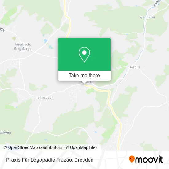 Карта Praxis Für Logopädie Frazão
