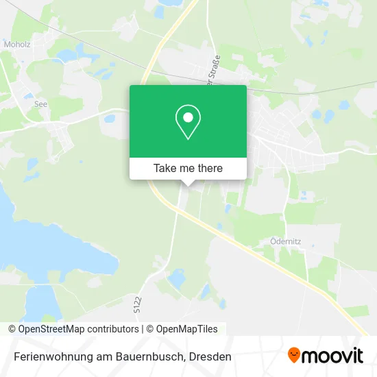 Карта Ferienwohnung am Bauernbusch