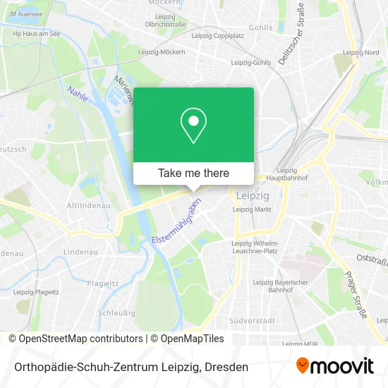 Карта Orthopädie-Schuh-Zentrum Leipzig