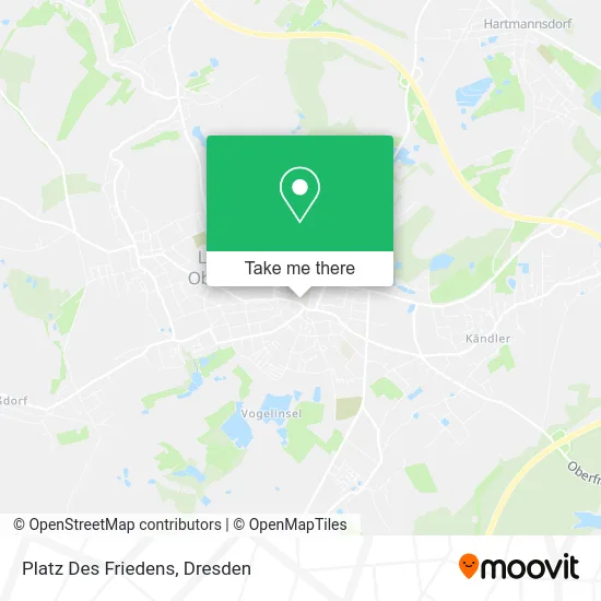 Карта Platz Des Friedens