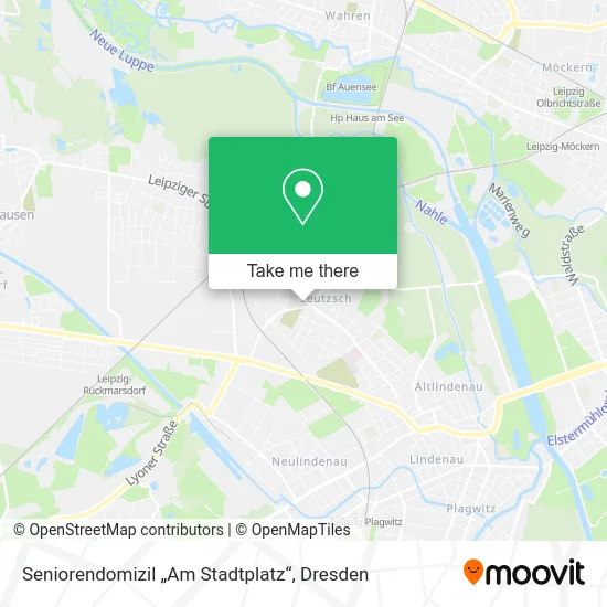Карта Seniorendomizil „Am Stadtplatz“