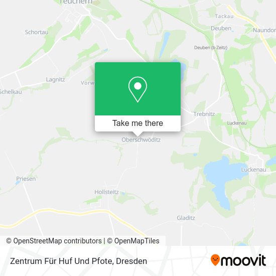 Карта Zentrum Für Huf Und Pfote
