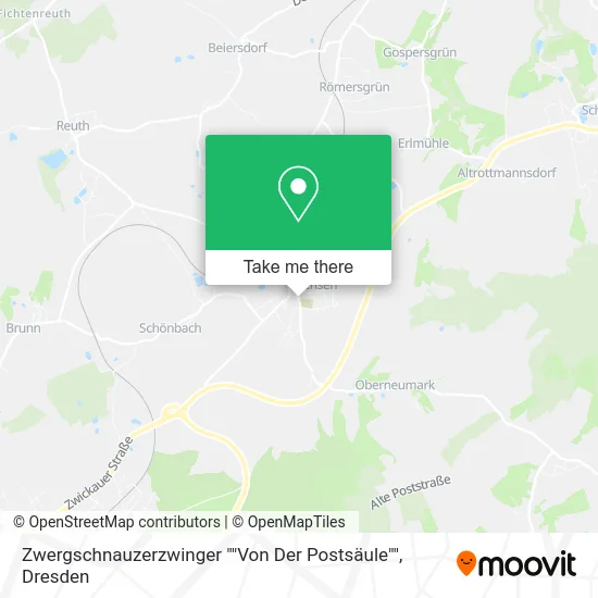 Карта Zwergschnauzerzwinger ""Von Der Postsäule""