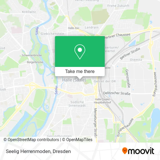 Карта Seelig Herrenmoden