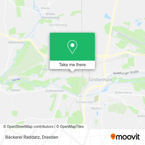 Bäckerei Raddatz map