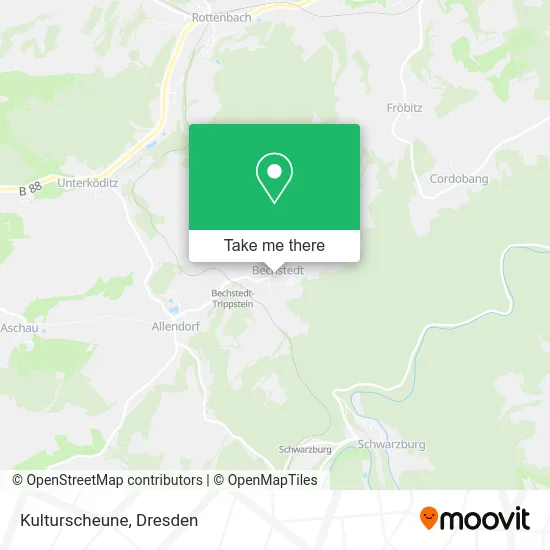 Карта Kulturscheune