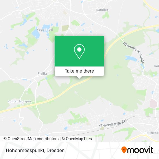 Карта Höhenmesspunkt