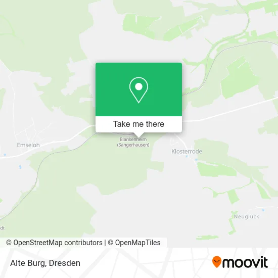 Карта Alte Burg