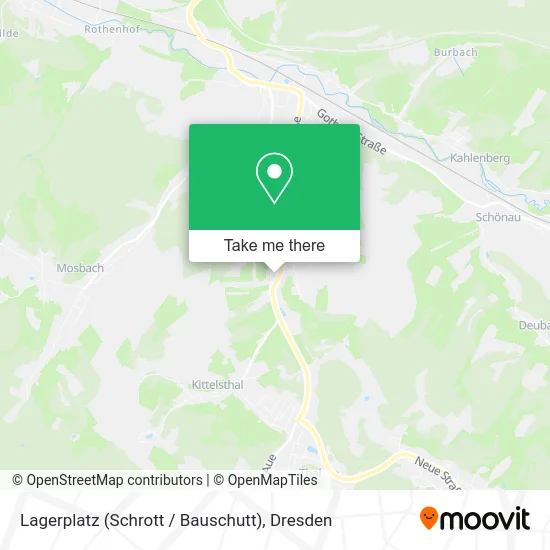 Карта Lagerplatz (Schrott / Bauschutt)