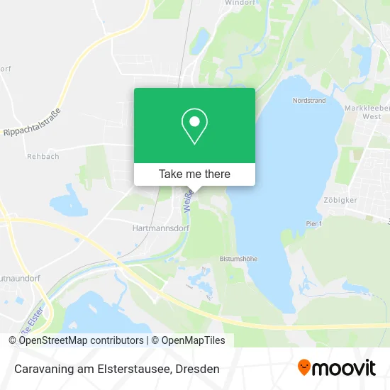 Карта Caravaning am Elsterstausee