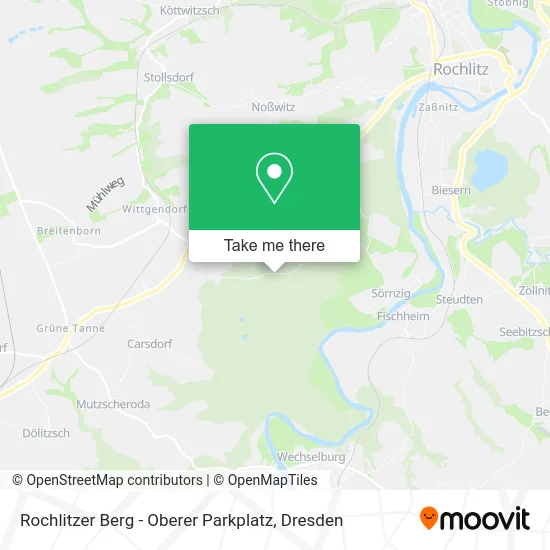 Карта Rochlitzer Berg - Oberer Parkplatz