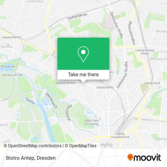 Карта Bistro Antep