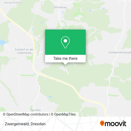Карта Zwergenwald