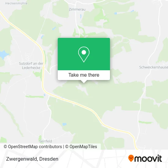 Карта Zwergenwald