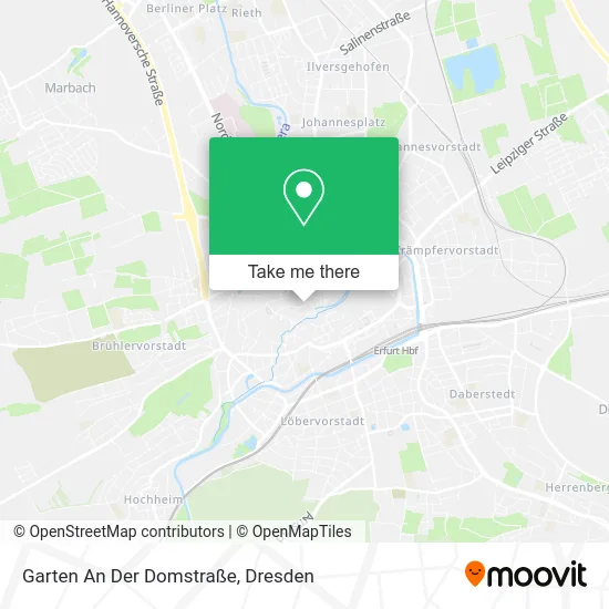 Карта Garten An Der Domstraße