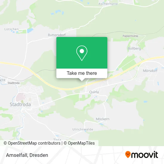 Карта Amselfall