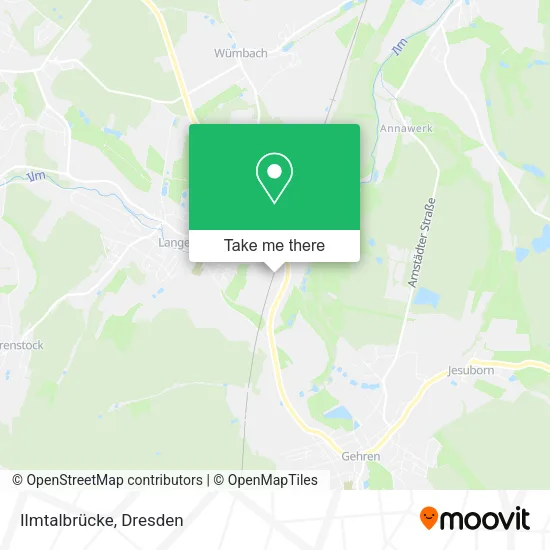 Карта Ilmtalbrücke