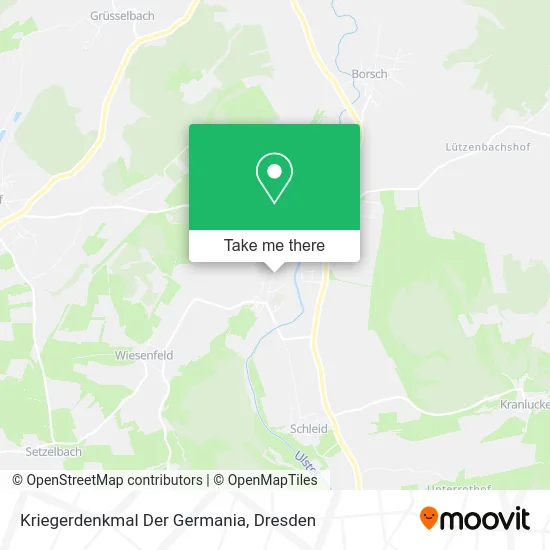 Карта Kriegerdenkmal Der Germania