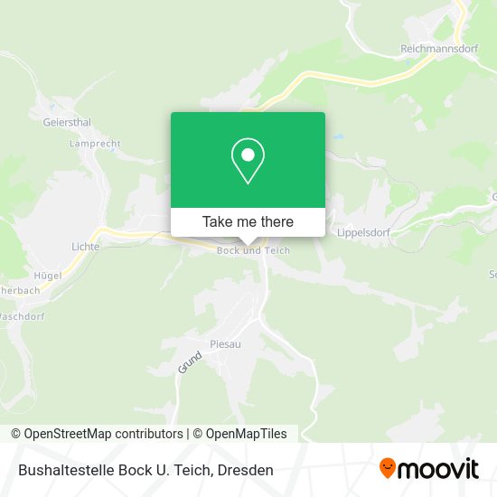 Карта Bushaltestelle Bock U. Teich