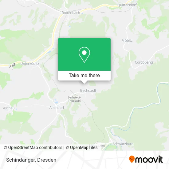 Карта Schindanger