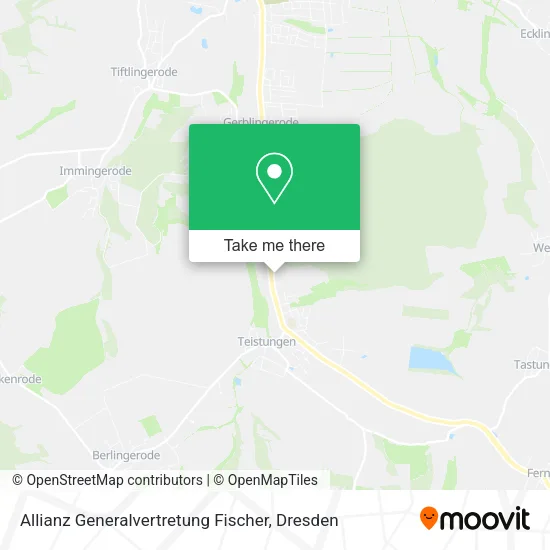 Карта Allianz Generalvertretung Fischer