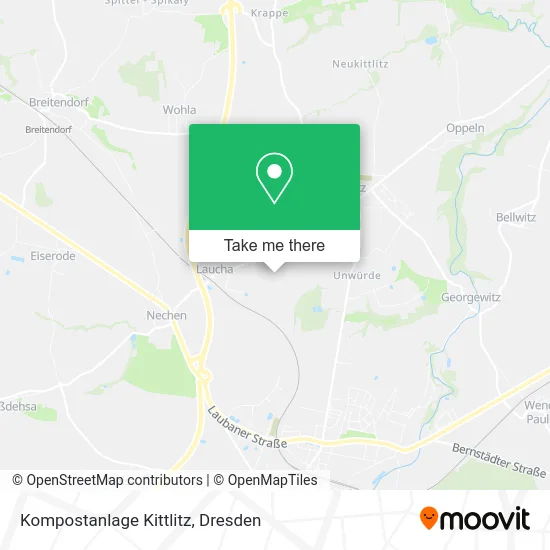 Карта Kompostanlage Kittlitz