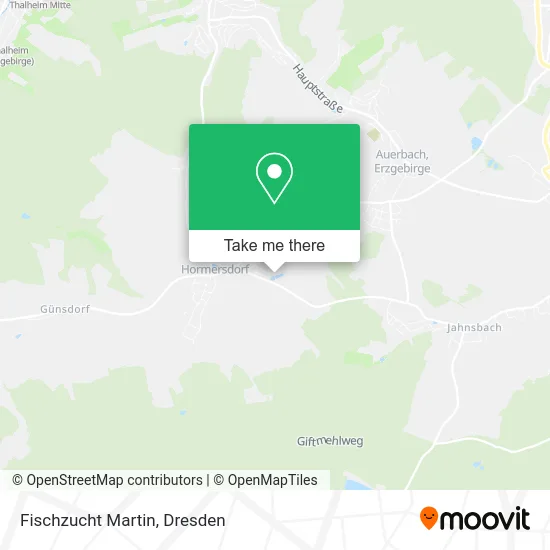 Карта Fischzucht Martin