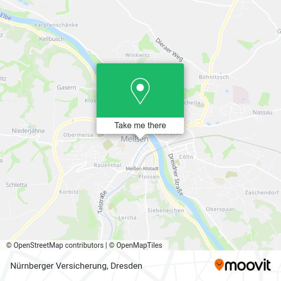 Карта Nürnberger Versicherung