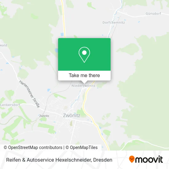Карта Reifen & Autoservice Hexelschneider
