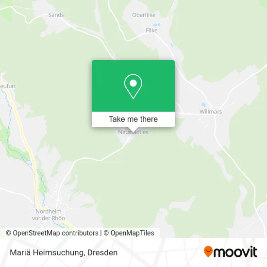 Карта Mariä Heimsuchung