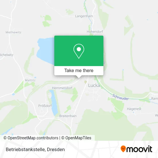 Карта Betriebstankstelle