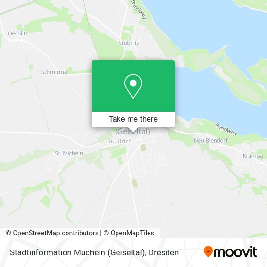 Карта Stadtinformation Mücheln (Geiseltal)
