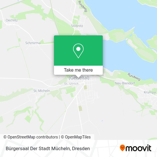 Карта Bürgersaal Der Stadt Mücheln