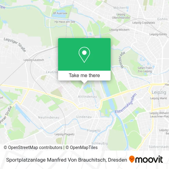 Карта Sportplatzanlage Manfred Von Brauchitsch