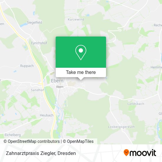 Карта Zahnarztpraxis Ziegler