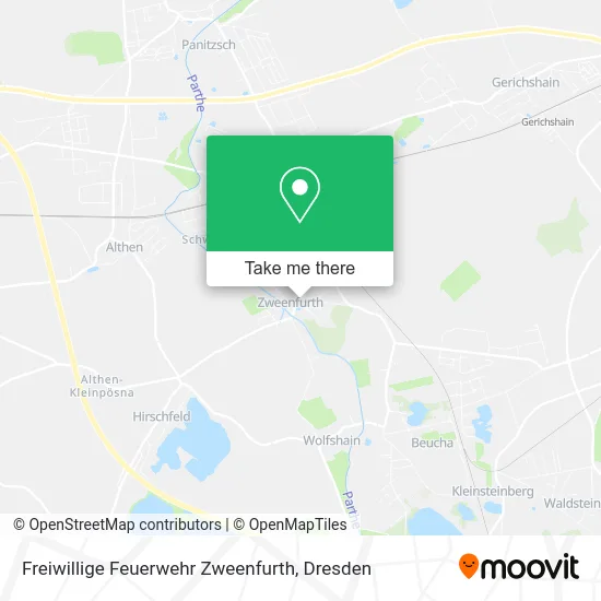 Карта Freiwillige Feuerwehr Zweenfurth