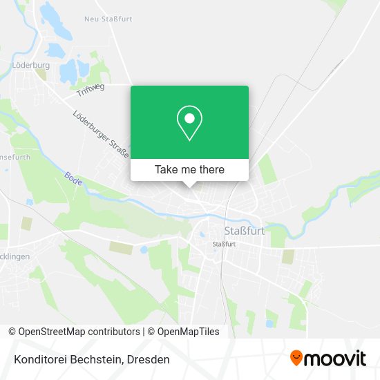 Карта Konditorei Bechstein