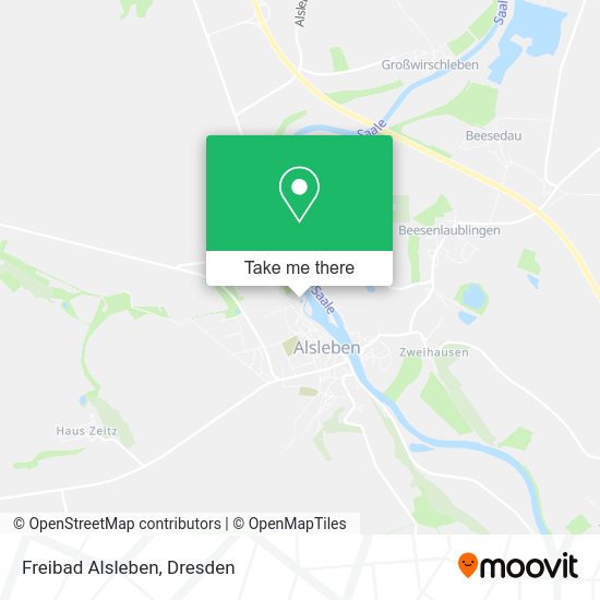Карта Freibad Alsleben