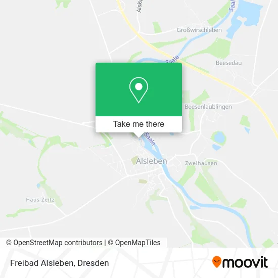 Карта Freibad Alsleben