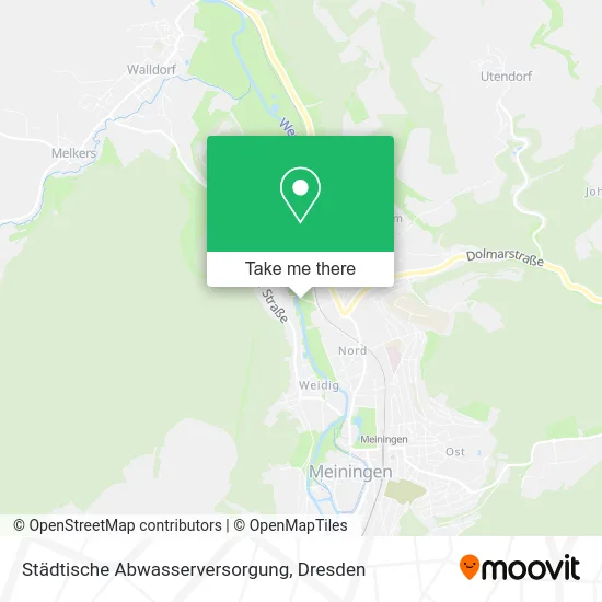 Карта Städtische Abwasserversorgung